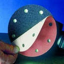 Круг шлифовальный Smirdex Ø125 мм на липучке (8 отверстий) зернистость  Р100., фото 3