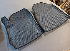 3D килимки EvaForma передні на Kia Seltos '19-, 3D килимки EVA