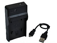 Зарядное устройство c micro USB для акб Sony NP-F550, NP-F570, NP-F750, NP-770, NP-F950, NP-F960, NP-F970