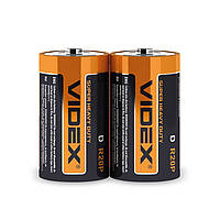 Батарейка сольова Videx R20, D (LR20)