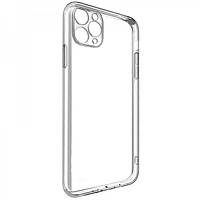 Прозрачный силиконовый чехол на IPhone 11 pro / чехол-накладка на айфон 11 про