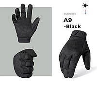 Перчатки тактичні військові з закритими пальцями розмір XL колір чорний