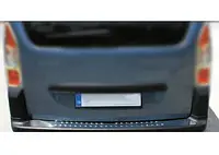 Накладка на задний бампер Omsa Line (нерж.) для Citroen Berlingo 2008-2018 гг.