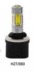 Світлодіодна автолампа LED (ціна вказана за 1 шт.) H27/880 12 V 6000 К H27W2