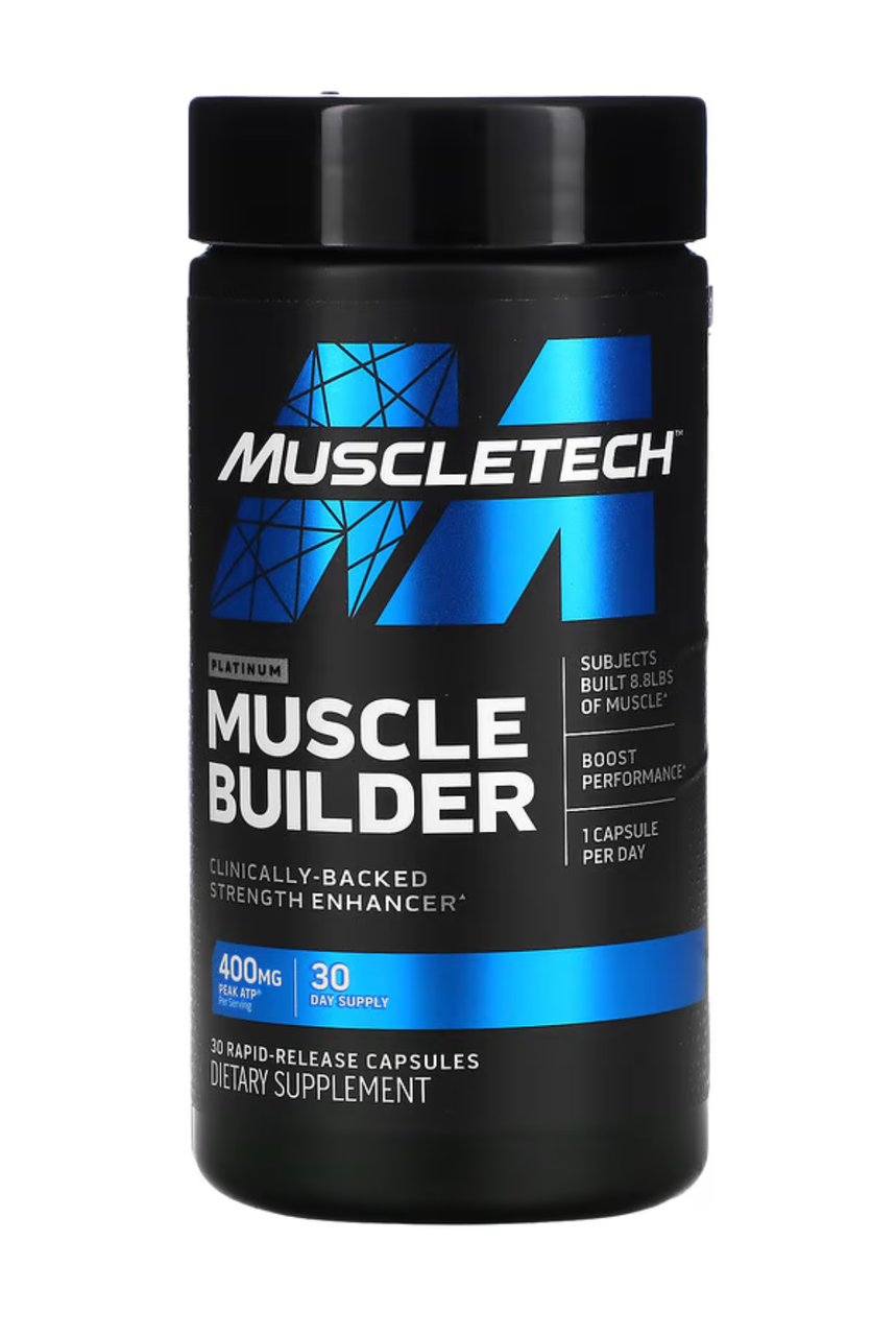 MuscleTech Platinum Muscle Builder 30 Rapid-Release Capsules