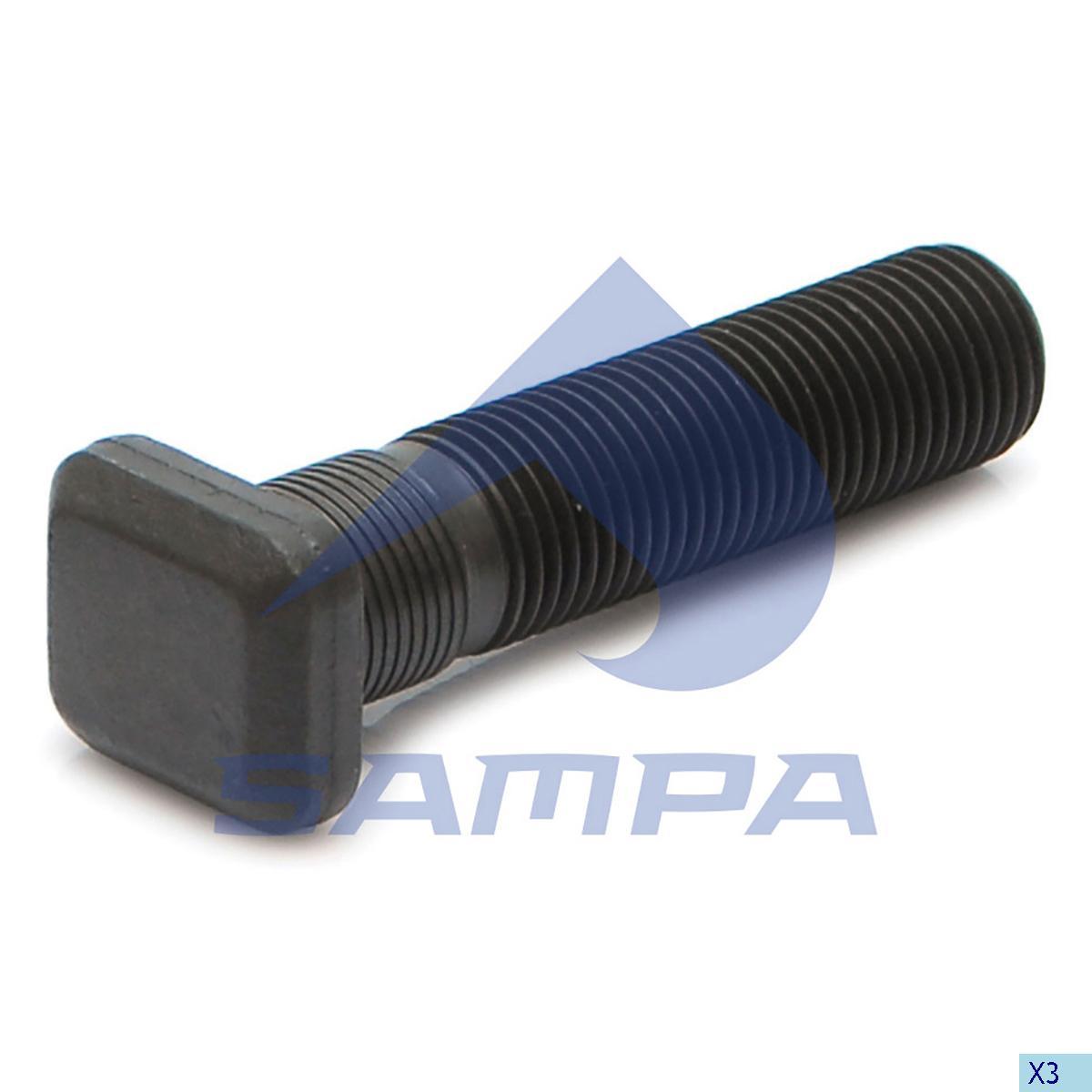 Шпилька колеса 7/8x111x73 Scania 041.001 Sampa