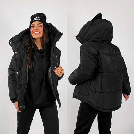 Куртка тепла зимова з капюшоном, фото 1