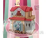 Будиночок вілла для звірят зайчики Happy Family з меблями, звук, світло, фото 2