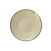 Тарелка десертная Марокко керамика кремовая 21,5см