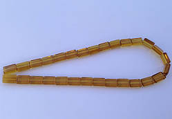 Ширина Прямокутна колір бурштиновий 8*12 мм