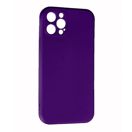 Силіконовий чохол Case SMTT (AA) для Apple iPhone 12 Pro Violet, фото 1