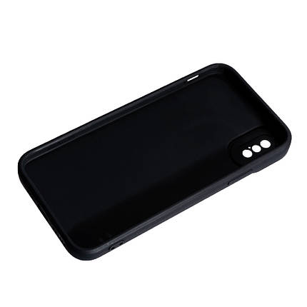 Силіконовий чохол SMTT для Apple iPhone Xs Max Black, фото 3