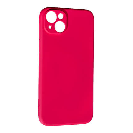 Силікон Case SMTT Apple iPhone 14 Plus, Cherry, фото 1