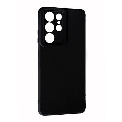Силіконовий чохол SMTT для Samsung S21 Ultra Black, фото 1