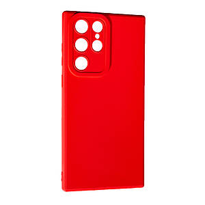 Гумка SMTT для Samsung S22 Ultra Red