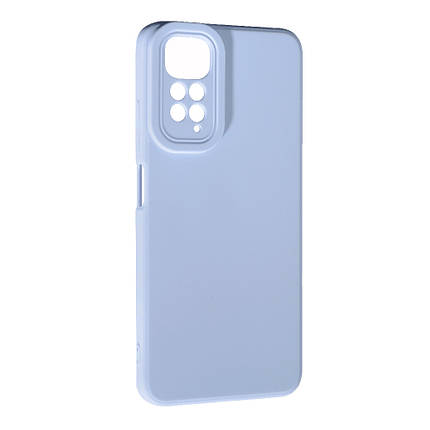 Силіконовий чохол SMTT для Xiaomi Redmi Note 11 (4G) Purple, фото 1