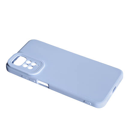 Силіконовий чохол SMTT для Xiaomi Redmi Note 11 (4G) Purple, фото 3