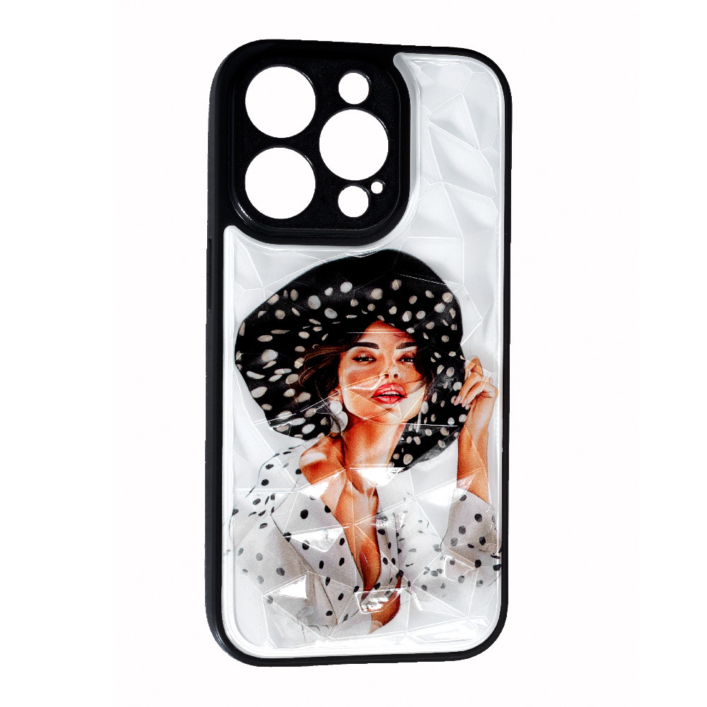 Чохол Prisma Ladies New для Apple iPhone 14 Pro Girl in a hat