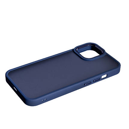 Чохол Matte Metal Buttons для Apple iPhone 14 Plus Dark Blue, фото 3