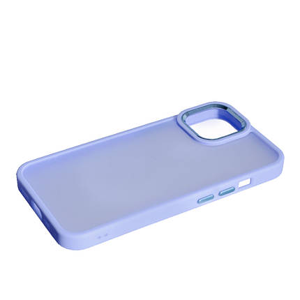 Чохол Matte Metal Buttons для Apple iPhone 14 Plus Purple, фото 3