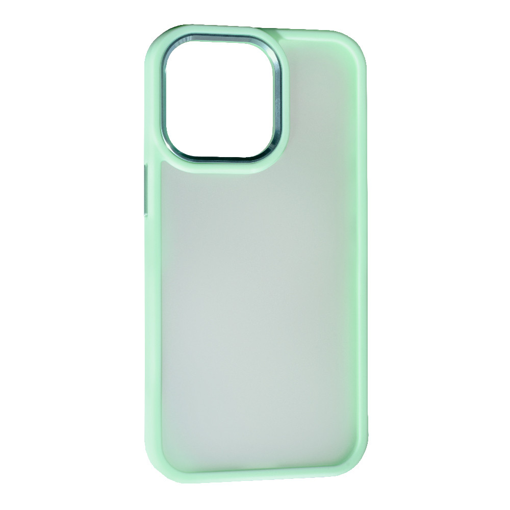 Чохол Matte Metal Buttons для Apple iPhone 13 Pro Green
