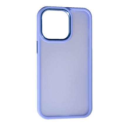 Чохол Matte Metal Buttons для Apple iPhone 13 Pro Purple, фото 1