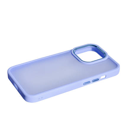 Чохол Matte Metal Buttons для Apple iPhone 13 Pro Purple, фото 3