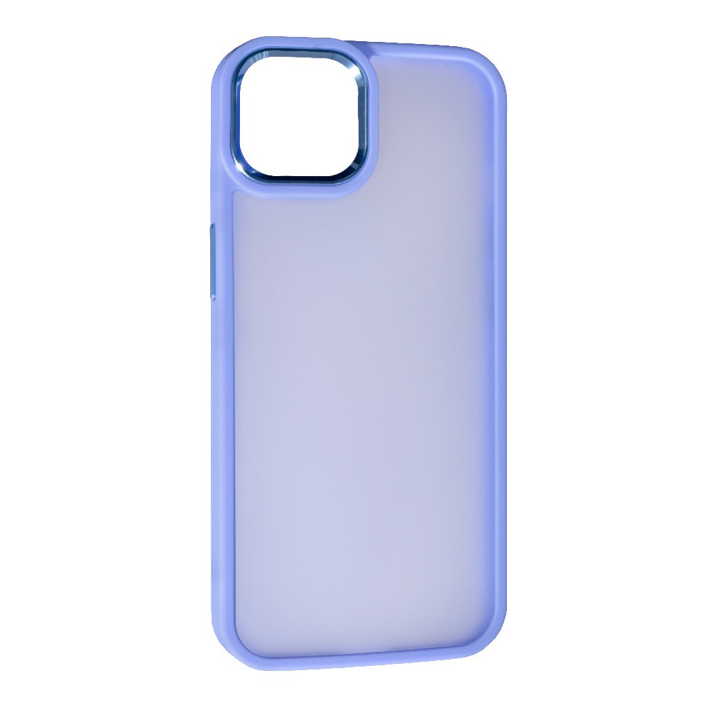 Чохол Matte Metal Buttons для Apple iPhone 14 Plus Purple