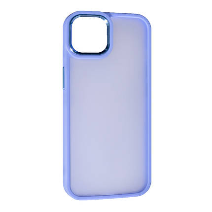 Чохол Matte Metal Buttons для Apple iPhone 14 Plus Purple, фото 1