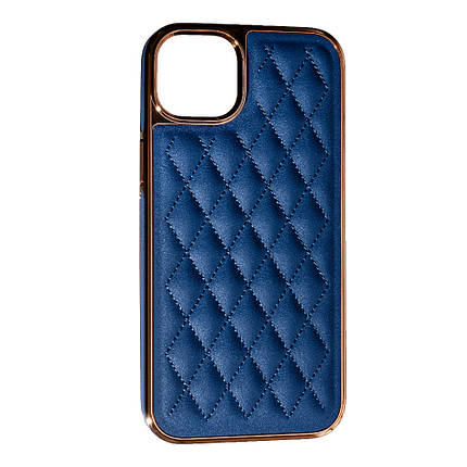 Чохол Puloka Leather Case для Apple iPhone 14 Plus Dark Blue, фото 1