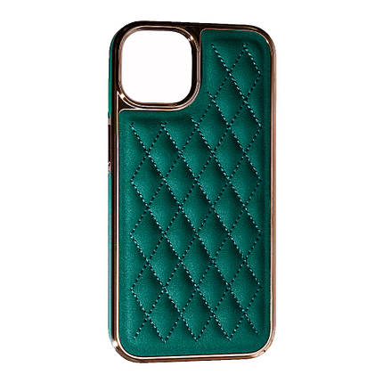 Чохол Puloka Leather Case для Apple iPhone 14 Plus Green, фото 1