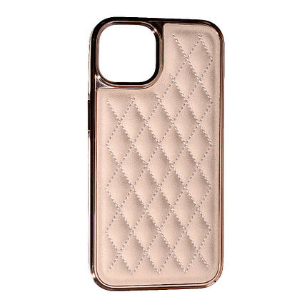 Чохол Puloka Leather Case для Apple iPhone 14 Plus Pink Sand, фото 1