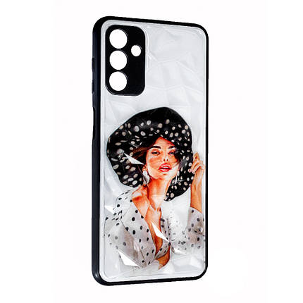Чохол Prisma Ladies New для Samsung A04S Girl in a hat, фото 1