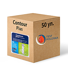 Тест-смужки Контур Плюс (Contour Plus) 50 шт 50 упаковок