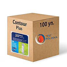 Тест-смужки Контур Плюс (Contour Plus) 50 шт 100 упаковок