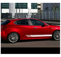 Автомобільна спортивна наклейка AIWA 02867