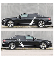 Автомобільна спортивна наклейка AIWA 02868