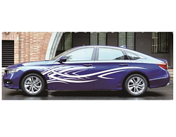 Автомобільна наклейка AIWA 02878