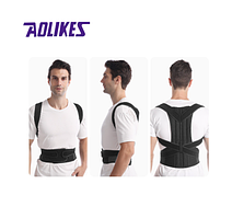 Корсет AOLIKES для корекції постави 3XL чорний 03204