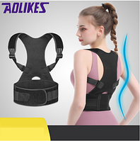 Корсет AOLIKES для корекції постави 2XL чорний 03319