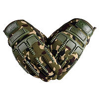 Рукавички тактичні RUIN HAWK у стилі мілітарі камуфляж М 03225