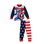Костюм дитяча піжама Капітан Америка Baby Has XL 03447, фото 5