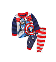 Костюм детский пижама Капитан Америка Baby Has XL 03508