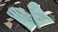 Перчатки женские теплые JINBOSEN зеленый 03650