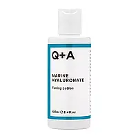 Тонизирующий лосьон с гиалуроновой кислотой Q+A Marine Hyaluronate Toning Lotion 100 мл