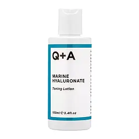 Тонізуючий лосьйон з гіалуроновою кислотою Q+A Marine Hyaluronate Toning Lotion 100 мл