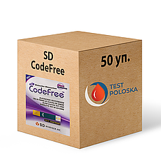 Тест-смужки SD CodeFree 50 паковань