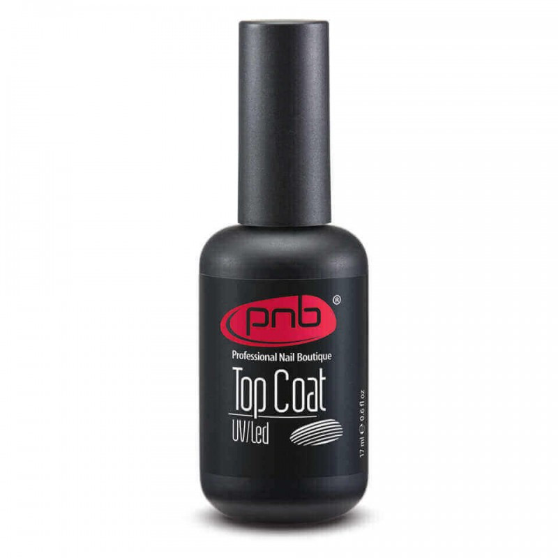 Топ для гель-лака PNB 17 мл Top Coat - фото 1 - id-p1734423298