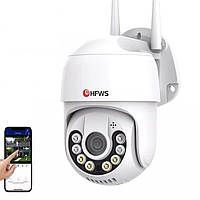 Охранная поворотная Wi-Fi IP Onvif камера HFWVISION P4S-X2-SG 2Mp. iCSee