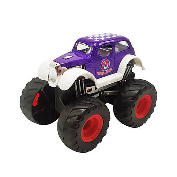 Дитяча металева машинка АвтоПром 7406 масштаб 1:50 (Фіолетовий)